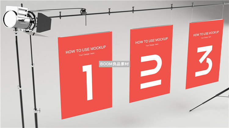 图片[6]-壁挂壁画悬挂海报效果展示海报展示架样机贴图PSD模板PS设计素材-设计猿