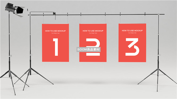 图片[8]-壁挂壁画悬挂海报效果展示海报展示架样机贴图PSD模板PS设计素材-设计猿