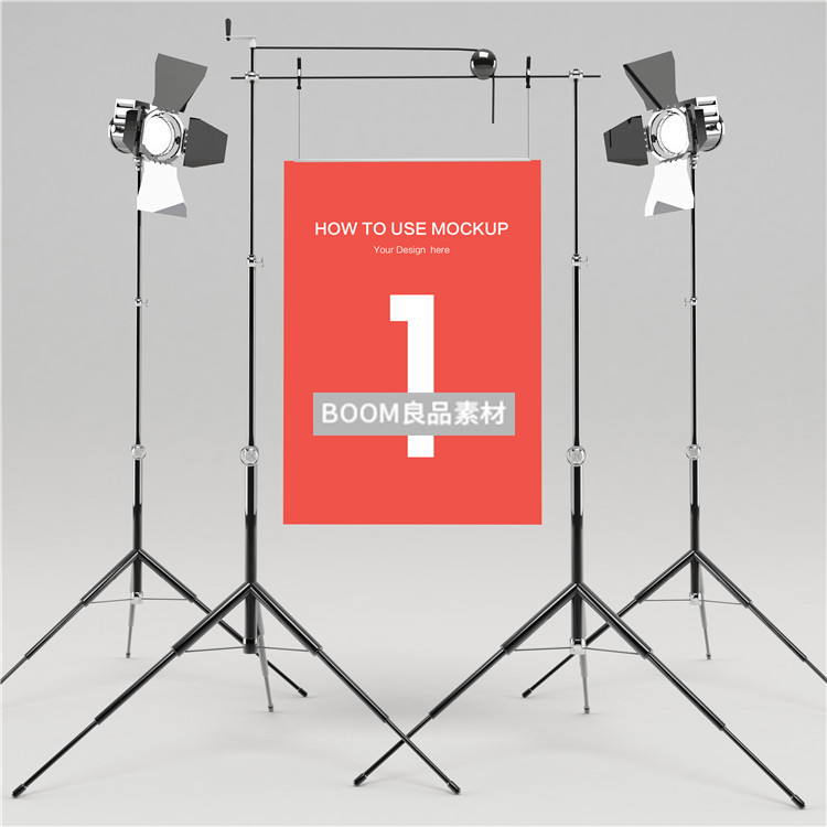 图片[15]-壁挂壁画悬挂海报效果展示海报展示架样机贴图PSD模板PS设计素材-设计猿