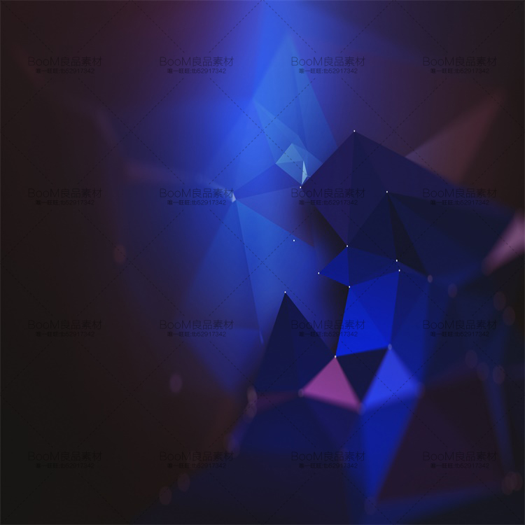 图片[8]-酷炫蓝色几何多边形水晶碎片海报背景图案设计素材JPG图片PS素材-设计猿