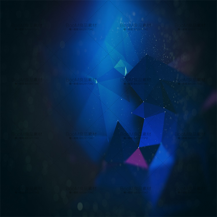 图片[9]-酷炫蓝色几何多边形水晶碎片海报背景图案设计素材JPG图片PS素材-设计猿