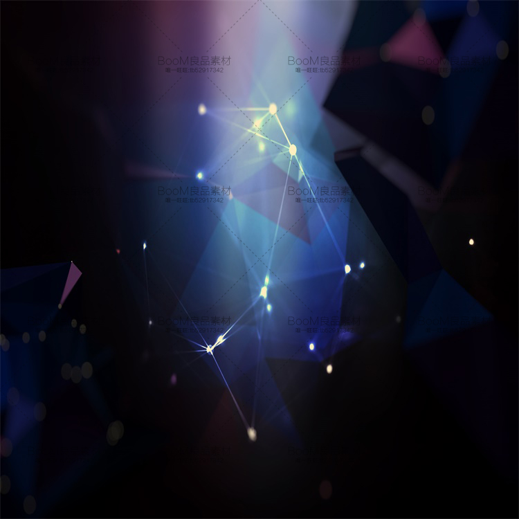 图片[10]-酷炫蓝色几何多边形水晶碎片海报背景图案设计素材JPG图片PS素材-设计猿