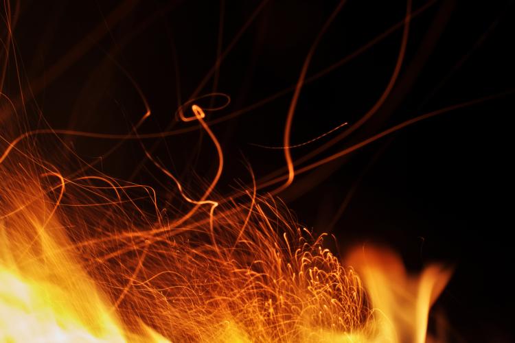 图片[5]-火焰火花火星火苗喷溅效果JPG滤色黑底叠加图高清PS设计素材图片-设计猿