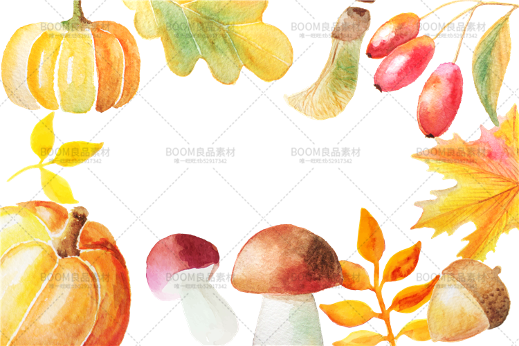 图片[4]-唯美森系手绘水彩花朵花卉手账元素请柬卡片PSD+PNG免扣设计素材-设计猿