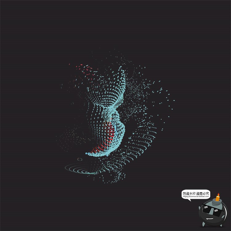 图片[2]-科技科幻风格粒子球体计算背景底纹装饰元素后期合成AI矢量素材-设计猿