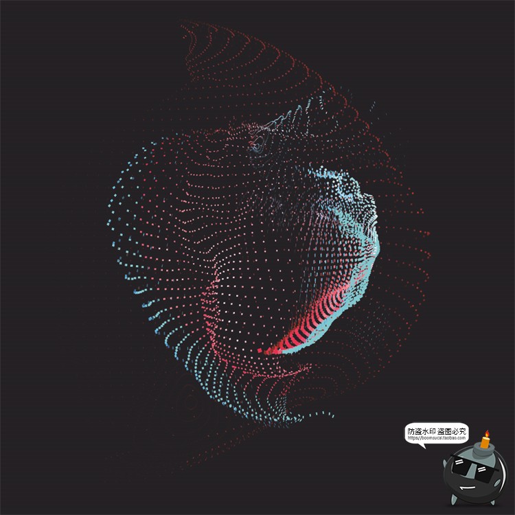 图片[4]-科技科幻风格粒子球体计算背景底纹装饰元素后期合成AI矢量素材-设计猿