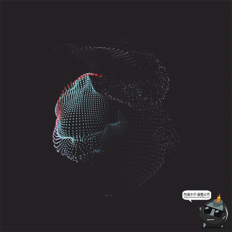 图片[16]-科技科幻风格粒子球体计算背景底纹装饰元素后期合成AI矢量素材-设计猿