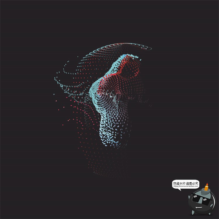 图片[19]-科技科幻风格粒子球体计算背景底纹装饰元素后期合成AI矢量素材-设计猿