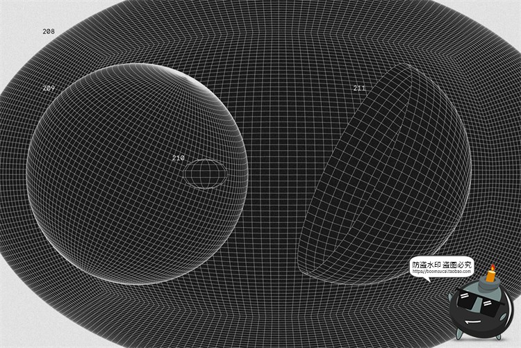 图片[29]-抽象3D立体几何线框艺术图形海报后期装饰元素主视觉AI矢量素材-设计猿