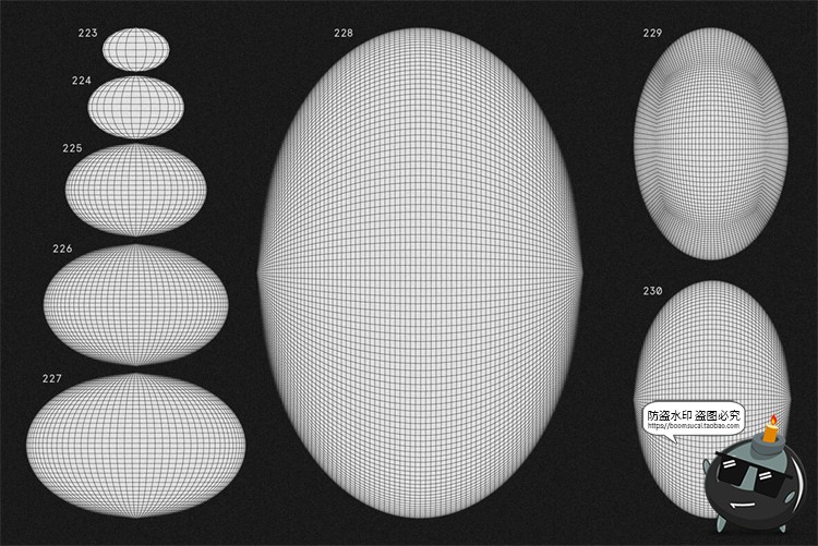 图片[32]-抽象3D立体几何线框艺术图形海报后期装饰元素主视觉AI矢量素材-设计猿
