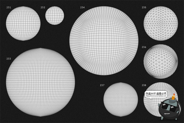 图片[33]-抽象3D立体几何线框艺术图形海报后期装饰元素主视觉AI矢量素材-设计猿