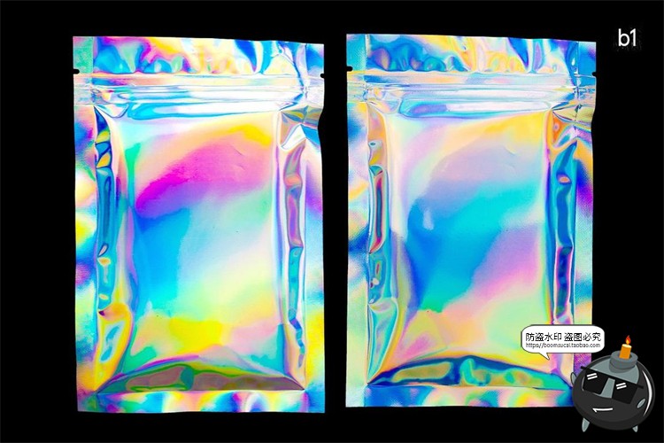 图片[13]-塑料塑封袋镭射渐变自封袋包装袋效果mockup智能贴图样机PSD素材-设计猿
