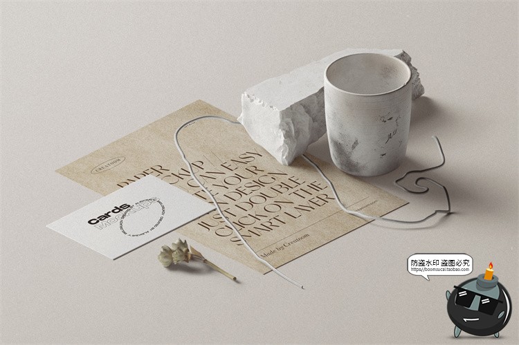 图片[14]-北欧风场景2.5D侧方位视角品牌VI包装文艺场景样机PSD模板PS素材-设计猿