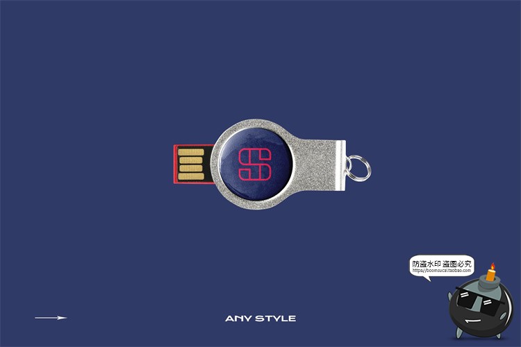 图片[9]-复古异形U盘存储闪存驱动器物件包装贴图装饰样机PSD模板PS素材-设计猿