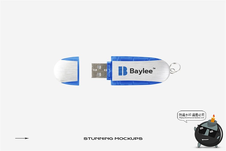 图片[11]-复古异形U盘存储闪存驱动器物件包装贴图装饰样机PSD模板PS素材-设计猿