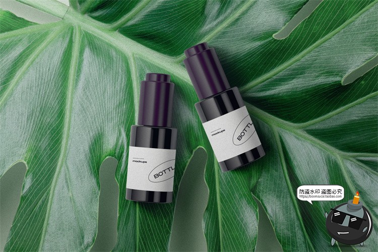 图片[13]-北欧风正视角场景文艺小清新潮品牌VI包装场景PSD模板样机PS素材-设计猿