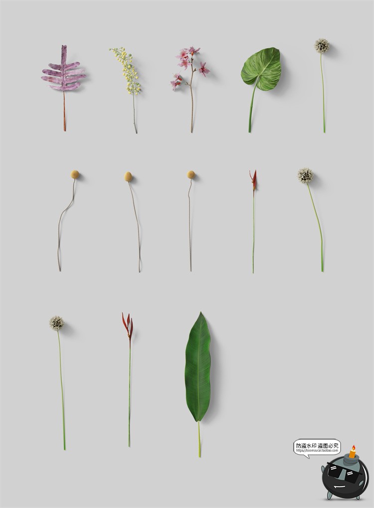 图片[34]-北欧风正视角场景文艺小清新潮品牌VI包装场景PSD模板样机PS素材-设计猿