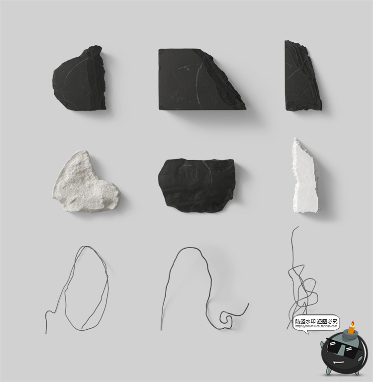 图片[41]-北欧风正视角场景文艺小清新潮品牌VI包装场景PSD模板样机PS素材-设计猿