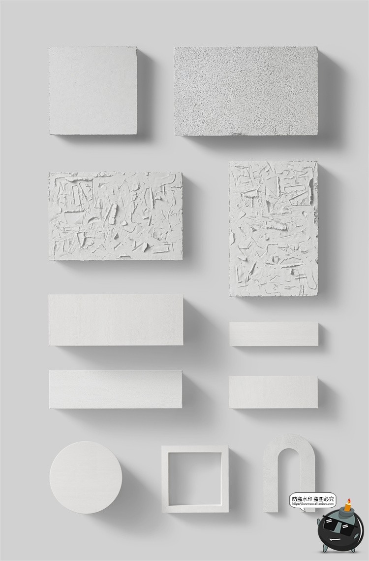 图片[45]-北欧风正视角场景文艺小清新潮品牌VI包装场景PSD模板样机PS素材-设计猿