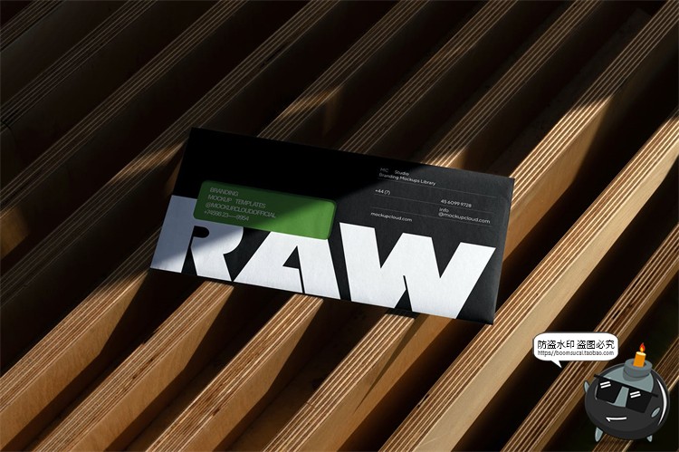 图片[3]-信封袋文件袋泡沫带信件包装光影阴影场景贴图样机PSD模板PS素材-设计猿