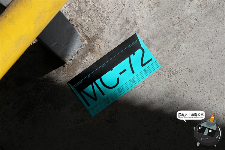 图片[7]-信封袋文件袋泡沫带信件包装光影阴影场景贴图样机PSD模板PS素材-设计猿