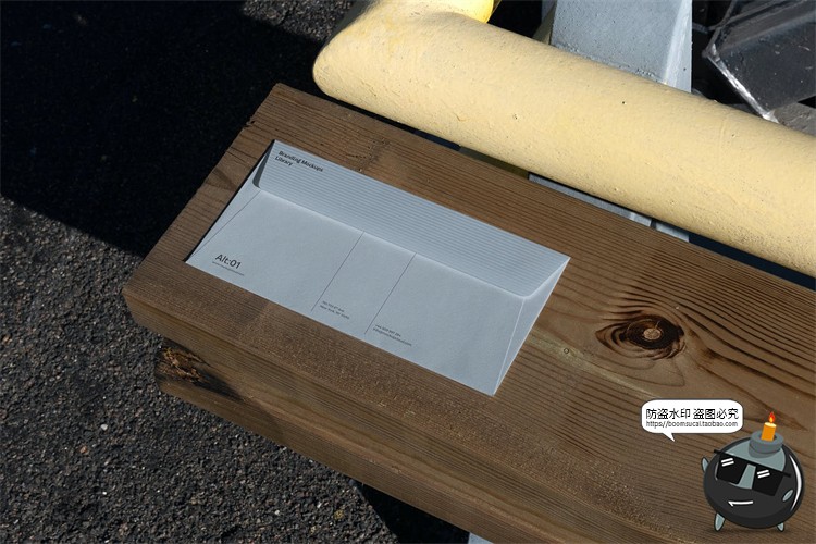 图片[9]-信封袋文件袋泡沫带信件包装光影阴影场景贴图样机PSD模板PS素材-设计猿