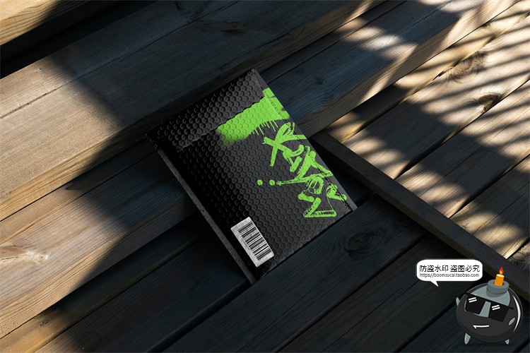 图片[11]-信封袋文件袋泡沫带信件包装光影阴影场景贴图样机PSD模板PS素材-设计猿