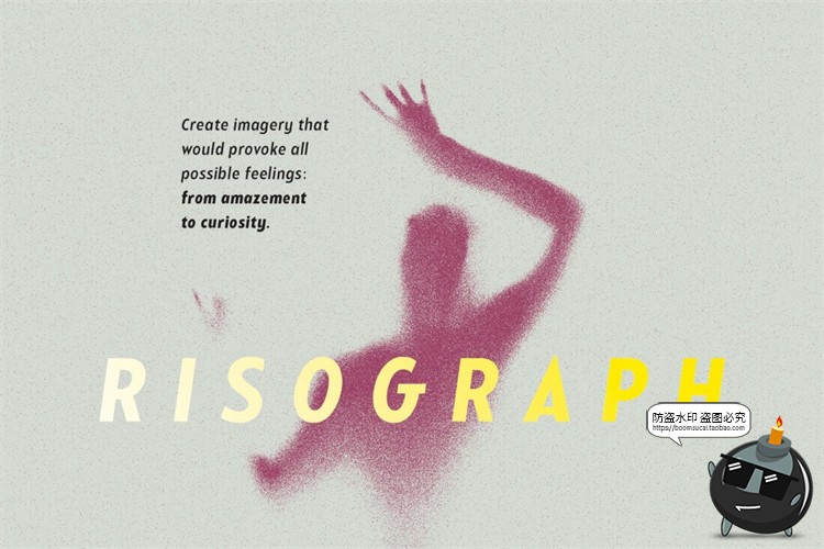 图片[8]-复古做旧粗糙噪点滤镜颗粒效果渐变纹理特效样机PSD模板PS素材-设计猿