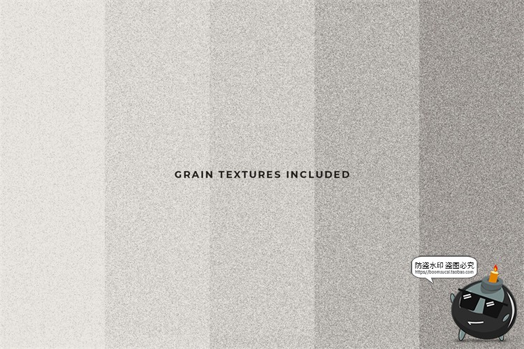 图片[9]-复古做旧粗糙噪点滤镜颗粒效果渐变纹理特效样机PSD模板PS素材-设计猿