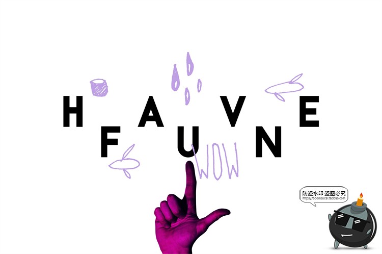 图片[10]-孟菲斯抽象元素创意手部手势拼贴画背景海报PSD模板PNG免抠PS素材-设计猿