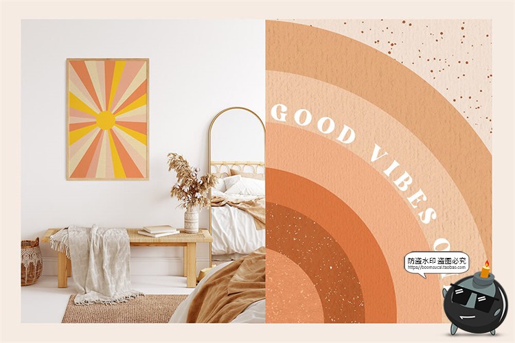 图片[5]-复古氛围抽象蒸汽波风格扭曲故障褶皱纸张底纹理背景JPG图片素材-设计猿