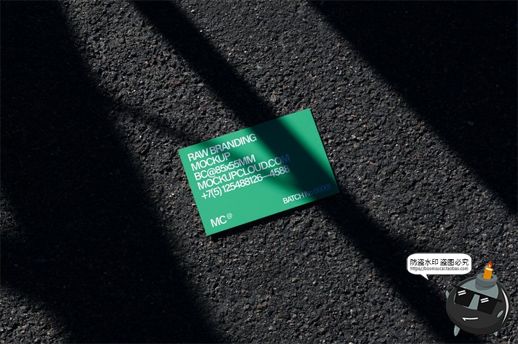 图片[12]-潮流商务名片卡片宣传vi光影阴影场景智能贴图样机PSD模板PS素材-设计猿
