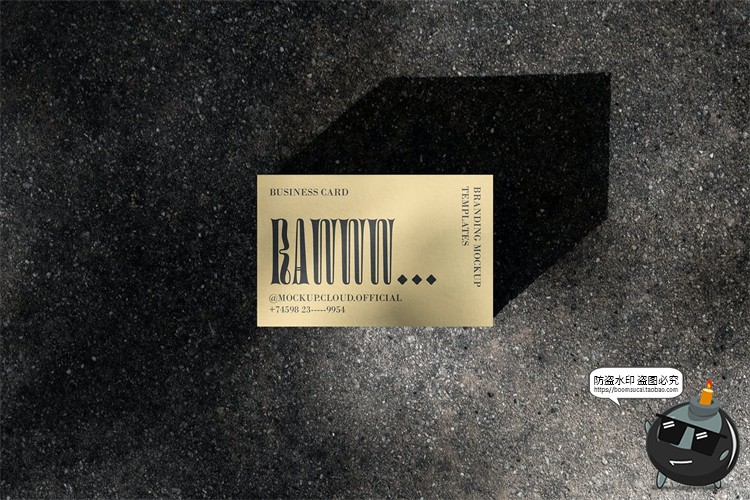 图片[13]-潮流商务名片卡片宣传vi光影阴影场景智能贴图样机PSD模板PS素材-设计猿