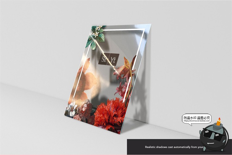 图片[2]-亚克力高透板透明玻璃塑料板智能贴图mockups样机PSD模板PS素材-设计猿