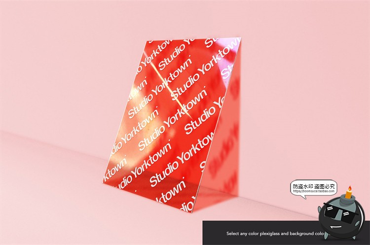图片[3]-亚克力高透板透明玻璃塑料板智能贴图mockups样机PSD模板PS素材-设计猿