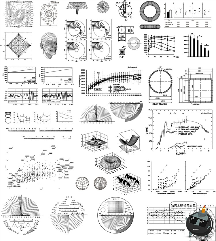 图片[3]-HUD像素化科技现代科幻未来赛博朋克图标图形AI矢量PNG免抠图素材-设计猿