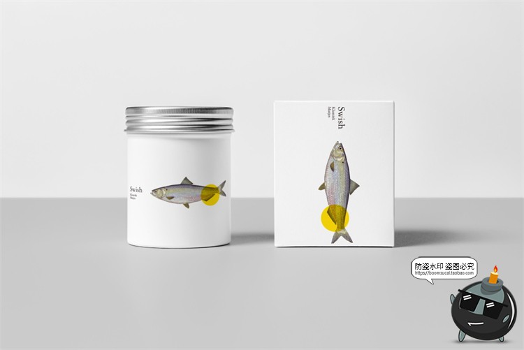 图片[10]-海鲜餐饮美食VI提案衍生周边产品品牌智能贴图样机PSD模板PS素材-设计猿