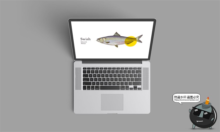 图片[26]-海鲜餐饮美食VI提案衍生周边产品品牌智能贴图样机PSD模板PS素材-设计猿