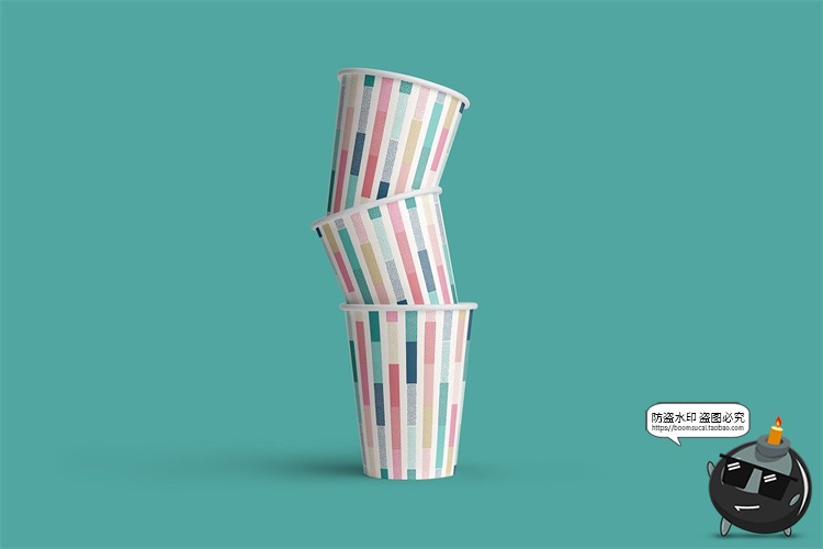 图片[3]-咖啡品牌VI提案杯子咖啡豆茶壶展示场景智能贴图样机PSD模板素材-设计猿