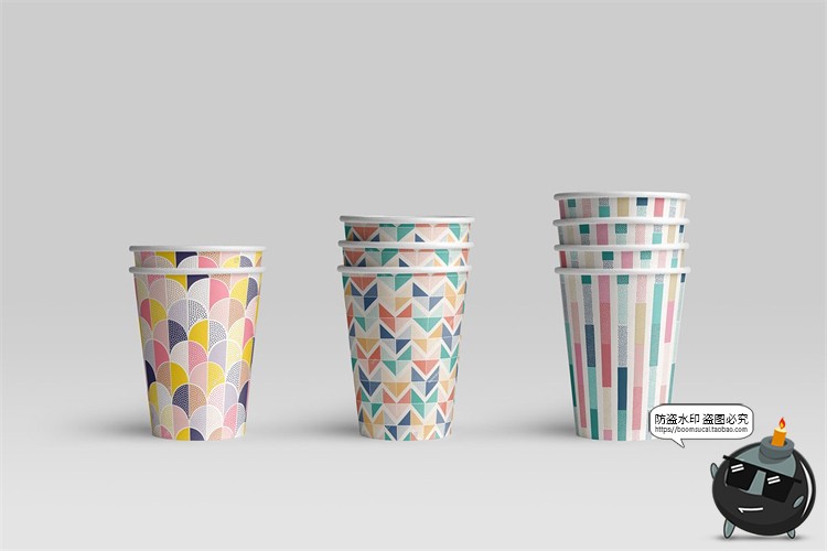 图片[6]-咖啡品牌VI提案杯子咖啡豆茶壶展示场景智能贴图样机PSD模板素材-设计猿