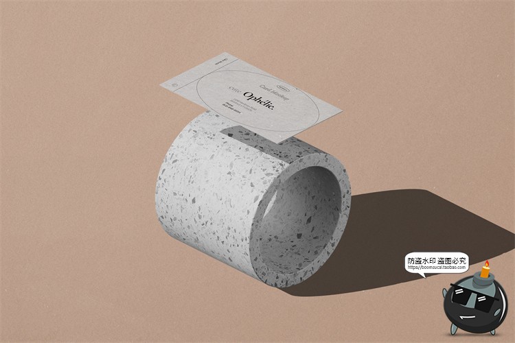 图片[3]-化妆品护肤品美妆包装盒石头名片卡片样机场景元素PSD模板PS素材-设计猿