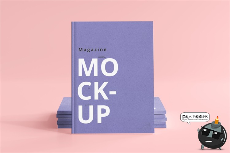 图片[9]-创意画册书籍本子杂志展开智能贴图效果图展示样机PSD模板PS素材-设计猿