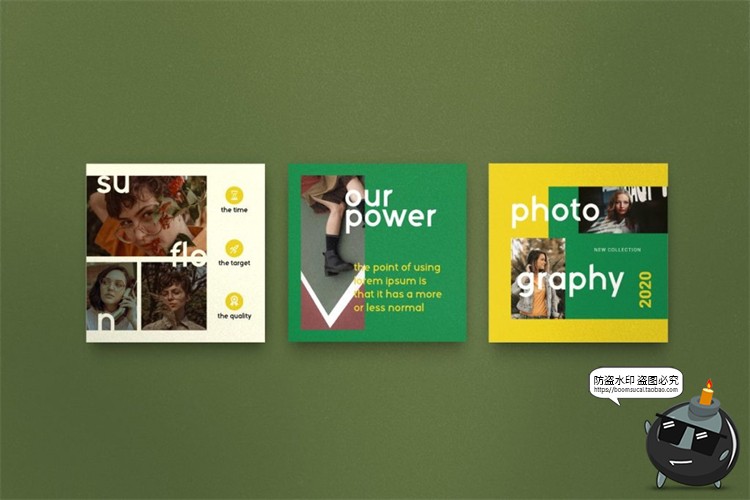 图片[9]-新复古极简优雅媒体品牌营销图文排版宣传海报PSD模板PS素材-设计猿