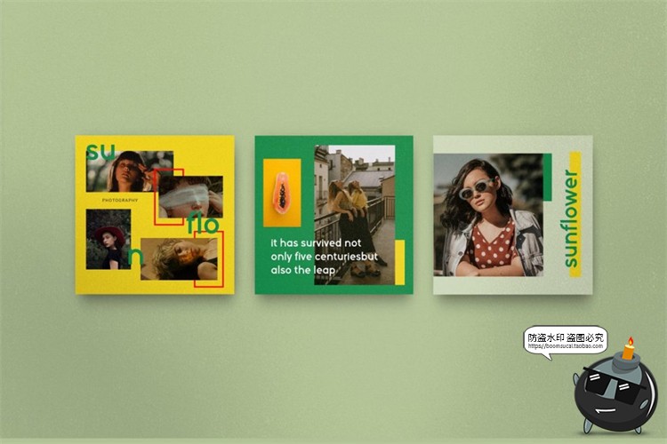 图片[10]-新复古极简优雅媒体品牌营销图文排版宣传海报PSD模板PS素材-设计猿