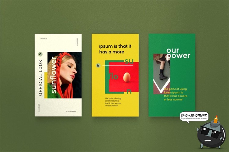 图片[11]-新复古极简优雅媒体品牌营销图文排版宣传海报PSD模板PS素材-设计猿