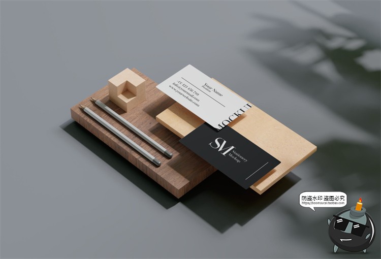 图片[16]-文创办公信函名片本子商务周边VI提案智能贴图样机PSD模板PS素材-设计猿