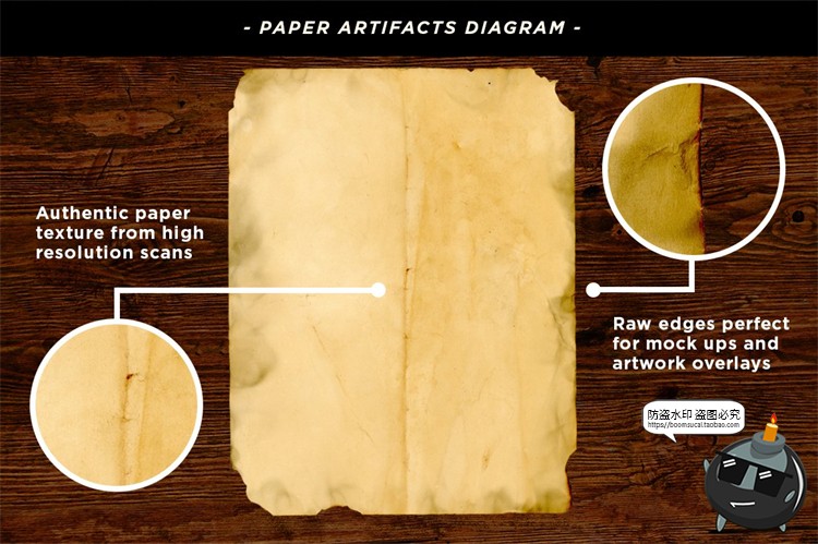 图片[4]-复古老旧报纸旧旅行纸张信纸发黄草纸邮纸底纹纹理JPG图片素材-设计猿