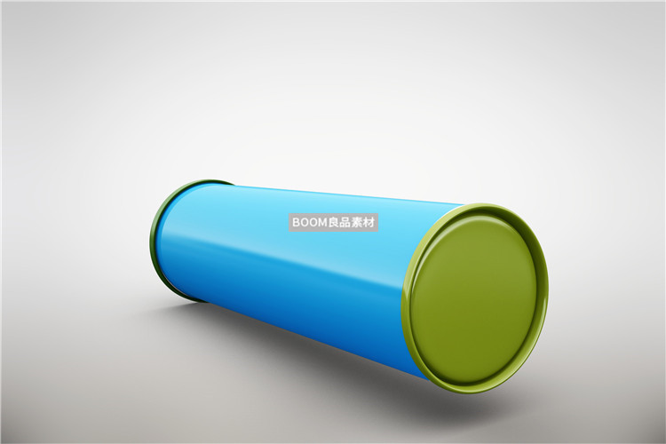 图片[2]-薯片桶零食圆柱长桶形外包装效果展示智能贴图样机PSD模板PS素材-设计猿