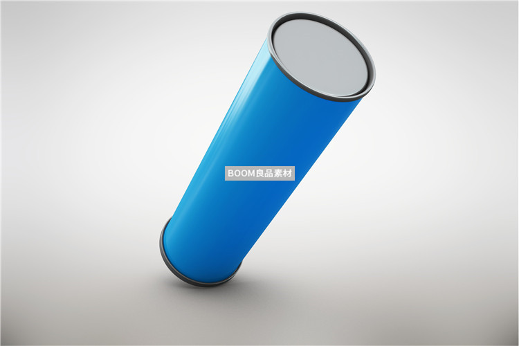 图片[3]-薯片桶零食圆柱长桶形外包装效果展示智能贴图样机PSD模板PS素材-设计猿