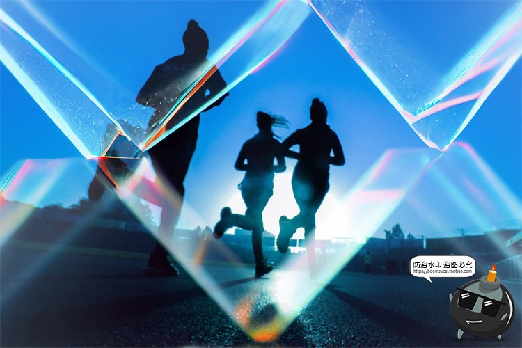 图片[2]-漏光水晶玻璃折射光效光棱镜反射照片叠加效果JPG图片后期素材-设计猿